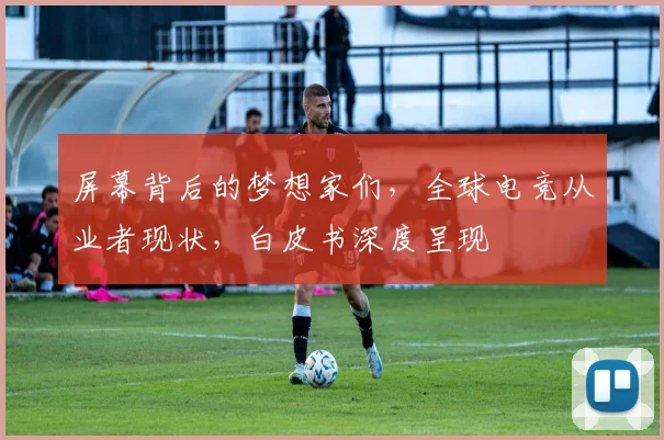 屏幕背后的梦想家们，全球电竞从业者现状，白皮书深度呈现